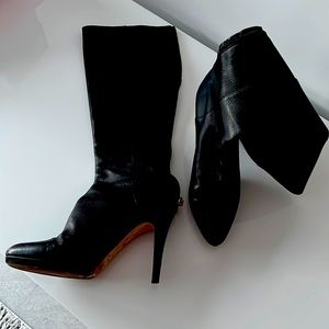 Jimmy Choo tall black boots